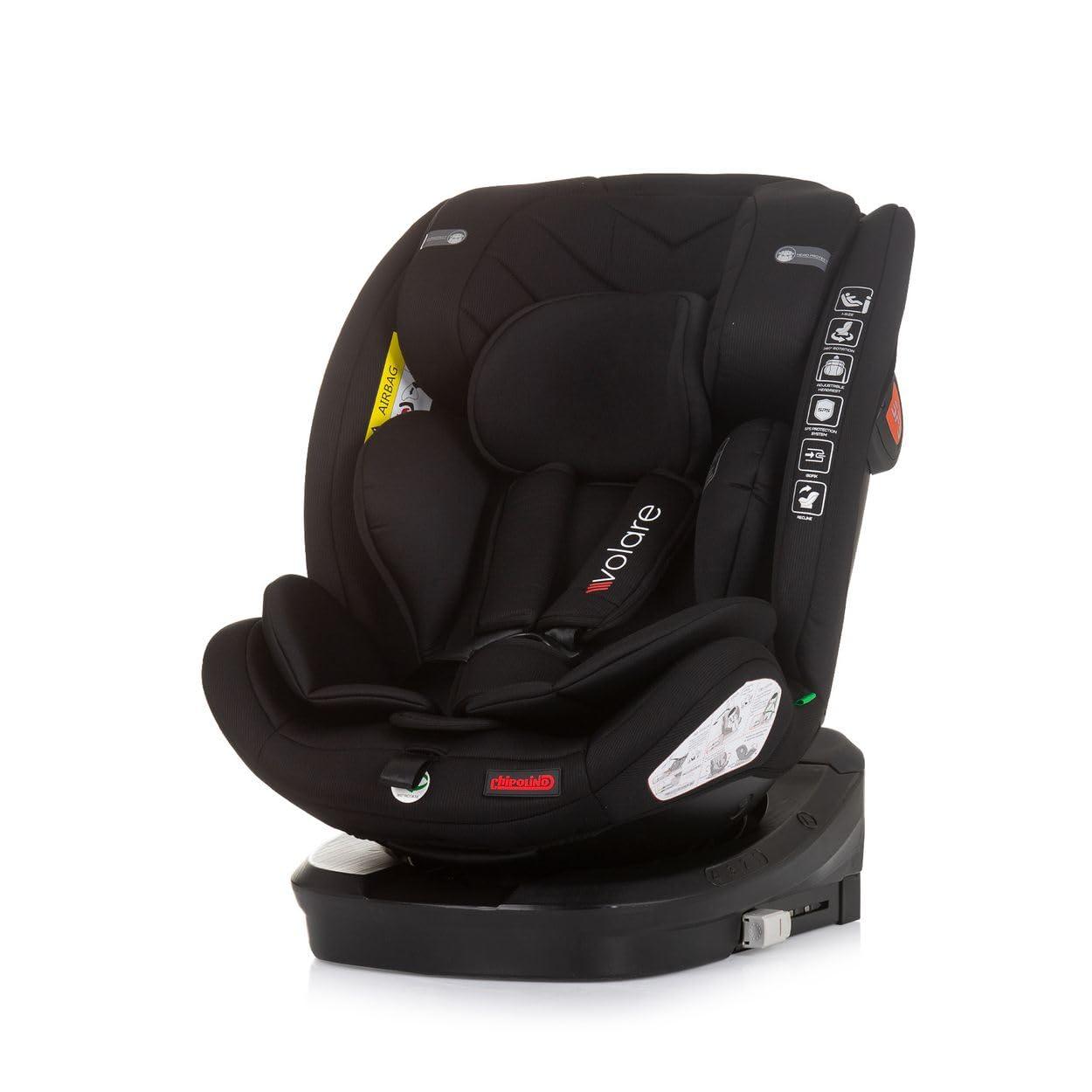 Chipolino Volare auto sedište za decu 40-150 cm I size Isofix