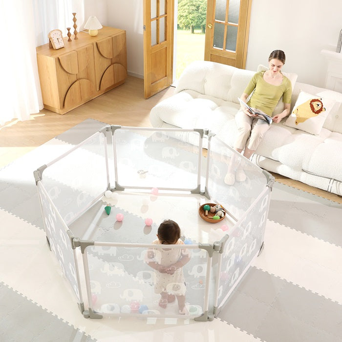 BBO OGRADICA 6u1 FUN 2 PLAY (WMWL01) - ELEPHANT (80 x 72cm x 6kom)