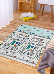 BBO SKLOPIVA PODLOGA ZA IGRU OD PENE (ZH-1) - TRANSIT TRACKS (180x200x1cm)